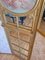 Wood & Gold Mirror Room Divider 10