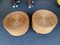 Italian Rattan and Wood Poufs, 1970s, Set of 2, Image 5