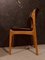 Danish Teak Model 49 Chair in Black Vinyl by Erik Buch, Image 4