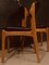 Danish Teak Model 49 Chair in Black Vinyl by Erik Buch, Immagine 10