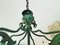 Art Nouveau Lantern or Pendant Lamp in Wrought Iron, France, 1900s, Imagen 11