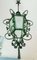 Art Nouveau Lantern or Pendant Lamp in Wrought Iron, France, 1900s, Imagen 9