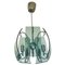 Mid-Century Pendant Lamp in the Style of Fontana Arte, Italy, 1960s, Immagine 1