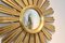 French Giltwood Sunburst Mirror, 1950s 2