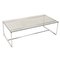 Silver Metal & Glass Table Coffee Table from Carat Züco, Image 1