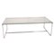 Silver Metal & Glass Table Coffee Table from Carat Züco 4