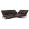 Brown Leather Plura Sofa from Rolf Benz 3