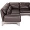 Brown Leather Plura Sofa from Rolf Benz, Image 10
