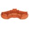 Orange Sofa from Rolf Benz, Image 8