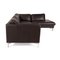 Dark Brown Leather Sofa from Furninova, Image 7