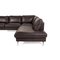 Dark Brown Leather Sofa from Furninova 9