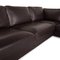 Dark Brown Leather Sofa from Furninova, Image 3