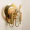 Brass and Glass Wall Sconces from Gaetano Sciolari, 1970s, Set of 2 15