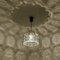 Iron and Bubble Glass Chandeliers by Limburg for Cor 9