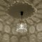 Iron and Bubble Glass Chandeliers by Limburg for Cor, Imagen 9