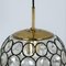 Iron and Bubble Glass Chandeliers by Limburg for Cor, Image 5