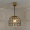 Iron and Bubble Glass Chandeliers by Limburg for Cor 20