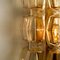 Amber Glass Wall Lights by Helena Tynell for Glashütte, 1960, Set of 2 11