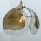 Smoked Glass and Brass Pendant Lights in the Style of Kalmar, 1970s, Set of 2, Image 7