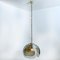 Smoked Glass and Brass Pendant Lights in the Style of Kalmar, 1970s, Set of 2, Image 5