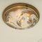 Austrian Brass and Murano Glass Wall Light 11