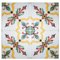 Antique French Ceramic Tile by Devres, 1920s 2