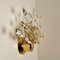 Large Crystal & Gilded Brass Sconces by Oscar Torlasco for Stilkronen, Set of 2, Immagine 12