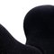 Black Armchairs by Terje Ekstrom, Norway, 1980s, Set of 2, Image 5