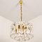 Palazzo Light Fixtures in Gilt Brass and Glass by J. T. Kalmar, 1970s, Set of 5, Imagen 2