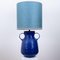 Large Table Lamps with New Silk Custom Made Lampshades, 1960s, Set of 2, Immagine 19