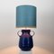 Large Table Lamps with New Silk Custom Made Lampshades, 1960s, Set of 2 7