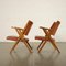 Side Chairs, 1950s, Set of 2, Immagine 11