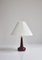 Blown Glass Table Lamp by Esben Klint for Le Klint & Holmegaard, Denmark, 1970s 4