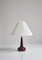 Blown Glass Table Lamp by Esben Klint for Le Klint & Holmegaard, Denmark, 1970s, Immagine 4