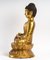 Large Seated Buddha on Stylized Lotus Base, Image 8