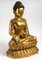 Large Seated Buddha on Stylized Lotus Base 2