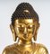 Large Seated Buddha on Stylized Lotus Base, Image 3