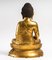 Large Seated Buddha on Stylized Lotus Base 7