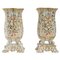 Parisian Porcelain Vases, 19th-Century, Set of 2 1