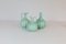 Art Deco Green Ceramics by Ewald Dahlskog for Upsala Ekeby, Sweden, Set of 12, Immagine 16