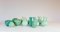 Art Deco Green Ceramics by Ewald Dahlskog for Upsala Ekeby, Sweden, Set of 12 2