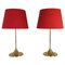 Mid-Century Model B-024 Table Lamps from Bergboms, 1960s, Sweden, Set of 2 1