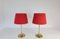Mid-Century Model B-024 Table Lamps from Bergboms, 1960s, Sweden, Set of 2 3