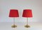 Mid-Century Model B-024 Table Lamps from Bergboms, 1960s, Sweden, Set of 2 2