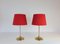 Mid-Century Model B-024 Table Lamps from Bergboms, 1960s, Sweden, Set of 2, Image 2