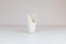 Mid-Century White Pike Mouth Vase by Gunnar Nylund for Rörstrand, Sweden, Image 7
