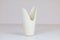 Mid-Century White Pike Mouth Vase by Gunnar Nylund for Rörstrand, Sweden, Image 8