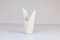 Mid-Century White Pike Mouth Vase by Gunnar Nylund for Rörstrand, Sweden 4