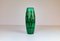 Jarrones y fuente o cuenco Mid-Century grandes de cerámica verde de Upsala Ekeby, años 50. Juego de 3, Imagen 9