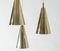 Brass Ceiling Lamp by Hans Agne Jakobsson, Image 5